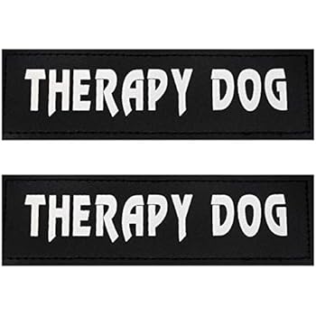 Bolux Dog Vest Patches, 2 PCS Removable Patches Velcro for Dog Harness - Emotional Support/Service Dog/in Training/Therapy Dog/DO NOT PET/Keep Going PU Dog Halter Patches