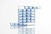 7 Day 4 Times a Day Pill Box Organizer Weekly Pill Organizer Case Holder Dispenser for Your Supplements and Pills by SURVIVE! Vitamins in Translucent Blue Color