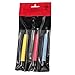 Universal Tool 3pc Scratch Brush Set for Fiber Brass and Steel
