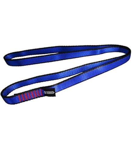 18MM Nylon Climbing Sling Runner - 23KN CE/EN566 Certified, 30cm/60cm/120cm Lengths For Rock Climbing, Hammock & Rappelling