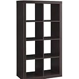 Better Homes and Gardens 8-Cube Organizer, Espresso