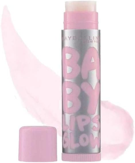Amazon Co Jp メイベリン リップクリーム ピンクグロウ 01 ベビー ピンク ビューティー