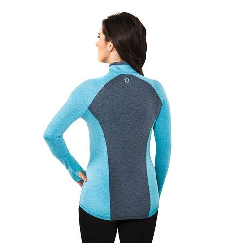 Noble Equestrian Athena 1/4 Zip M Purple Ash