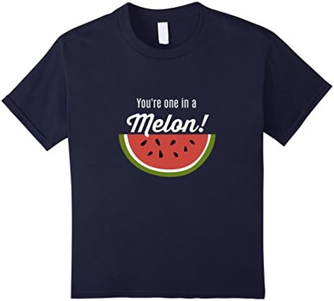 unisex-child You're One In A Melon T-Shirt 6 Navy