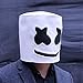 Bulex LED Light up DJ Mask Neon Party Helmet Halloween Costume (Multicolored)