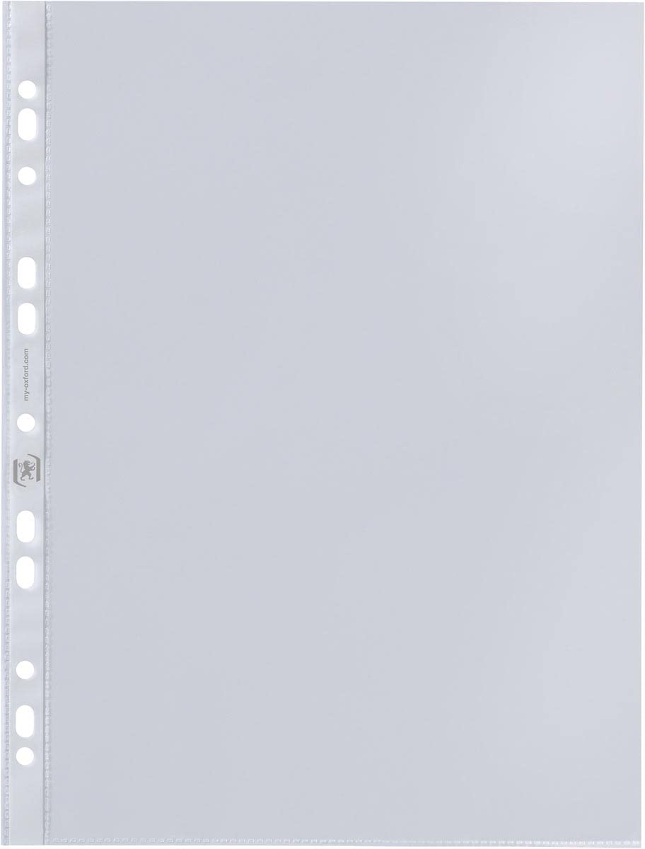 Oxford Economy A4 Clear OHP Clear Document Wallets (Pack of 100)