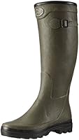 Le Chameau Women's Country LD Rubber Boot,Chameau Green,8 M US