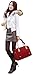 ILISHOP Women's New Fashion Shoulder Bags Top-handle Bags For Ladies Casual Cross-body Bags For Teens Hot Sale (Red)