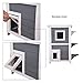 Lovupet 2 Story Wooden Outdoor/Indoor Cat Shelter House Condo with Escape Door 6012-0508 (Grey)