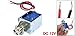 Uxcell a12120600ux0144 Stroke Open Frame Electric Linear Solenoid, DC 12V, 5.6 Ohm, 1 kg Force, 10 mm