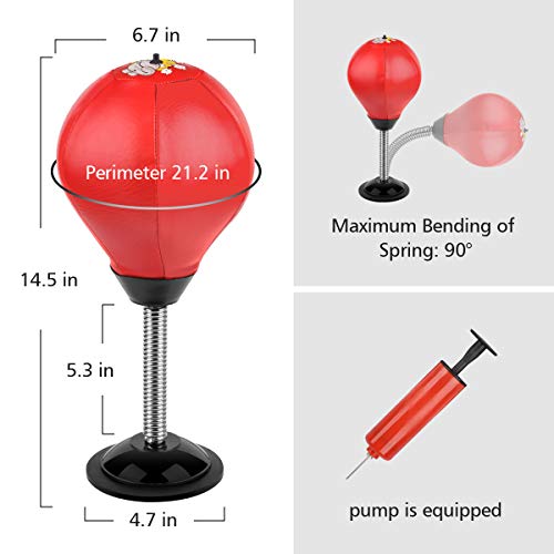 image for Cyrus Punching Bag, Desktop Punching Ball Table Punch Ball Stress Bust