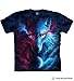 The Mountain Where Light & Dark Meet Adult T-Shirt, Blue, XL