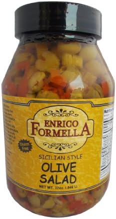 Enrico Formella Mild Olive Salad 32oz.