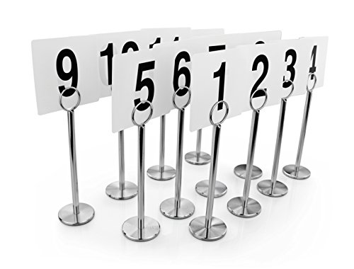 6 New+Star+Table+Number+Holder