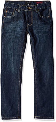 DKNY Boys' Big Greenwich Slim Fit Stretch 5 Pocket Denim Jean