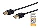 Monoprice Certified Premium HDMI Cable - 3 Feet - Black (2 Pack) 4K@60Hz HDR 18Gbps 36AWG YUV 4:4:4 - Ultra Slim Series