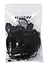 Honbay 10pcs Anti-Slip Thin Elastic Black Sports Headbands Yoga Head Band Sweatband for Men and Women