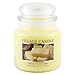 Village Candle Lemon Pound Cake 16 oz Glass Jar Scented Candle, Medium