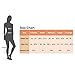 BALEAF Women's 3D Padded 3/4 Cycling Compression Tights Wide Waistband UPF 50+ Black Size M