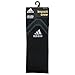 adidas Unisex-US Traxion Impact Crew Football & Basketball Crew Sock (1-Pair), Black/White/Dark Grey/Onix, 6.5-9