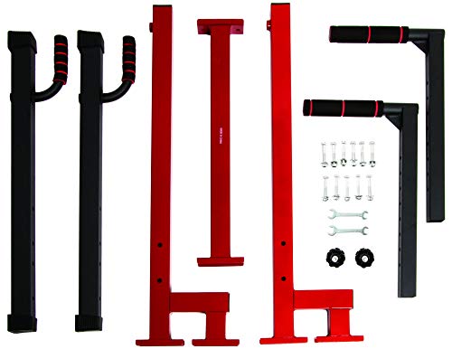 BalanceFrom-Multi-Function-Dip-Stand-Dip-Station-Dip-bar-with-Improved-Structure-Design-500-Pound-Capacity