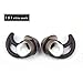Replacement Silicone Earbuds Ear Buds Tips Eargel Isolation Double Flange for Bose QuietControl 30 QC20 QC20i QC30 Soundsport SIE2 SIE2i IE2 IE3 Wireless Headphones Earphones 3 Pairs S M L (Black)