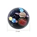 H&D Crystal Solar System Dome Paperweight Table Centerpiece 80mm
