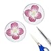 2.36 Inch Acrylic Design Button Clear Button Badges Button Pins Make Your Own for DIY Crafts(26 Sets)