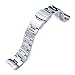 22mm Super-O Boyer 316L Stainless Steel Watch Bracelet compatible with Orient Mako II Ray II Brushed