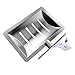 Soap Dish E-Ling Adhesive Soap Holder Brushed Soap Dish Holder for Bathroom/Kitchen/Tile/Shower Wall Mounted