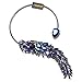 Holylove Women Statement Necklace Blue, Costume Necklace for Women Novelty Fashion Jewelry 1 pc with Gift Box- HLN0008 Blue