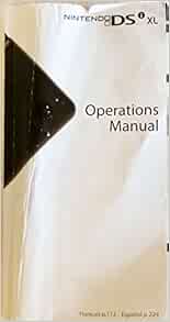 Nintendo DSI Xl Operations Manual: Nintendo of America: Amazon.com: Books