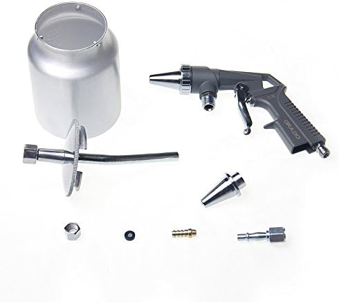 ORAIZO Sandblasting Gun, 1000ml Capacity Sand Blaster Spray Gun Grit Shot Blasting Car Truck Paint Rust Remover 222250A - Image 4