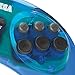 Retro-Bit Official Sega Genesis USB Controller 8-Button Arcade Pad for Sega Genesis Mini, Nintendo Switch, PC, Mac, Steam, RetroPie, Raspberry Pi – USB Port – Clear Blue (Renewed)thumb 2