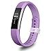Greeninsync Compatible with Fit Bit Alta Band,Replacement for Fit Bit Alta Bands Small Accessory Bands for Fit Bit Alta/Fit Bit Alta HR/Fit Bit Ace Wristbands with Ultrathin Fastener (Purple)