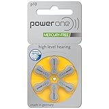 Varta PowerOne P10 Hearing Aid Battery 60 pcs