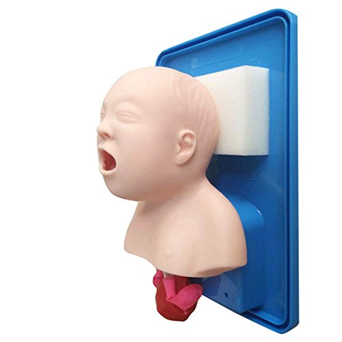 Enshey Tracheal Intubation Training Simulator Model Advanced Infant Tracheal Intubation Teach Training Nurse Lab Airway Management Trainer Intubation Manikin