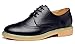 DADAWEN Men's Classic Brogue Lace Up Leather Dress Shoes Oxford