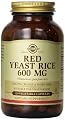 Solgar Red Yeast Rice Vegetable Capsules, 120 Count (Pack of 3)