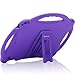 TopEsct Kids Case for iPad 9.7 inch 2018/2017 Kids iPad Air, Soft Silicone Childproof Handle Stand Case for iPad 5th Gen(2017),iPad 6th Gen(2018) and iPad Air(2013) (Violet)
