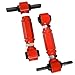 Upgr8 Acura Honda Version 2 Adjustable Rear Camber Kit (Steel, Red)