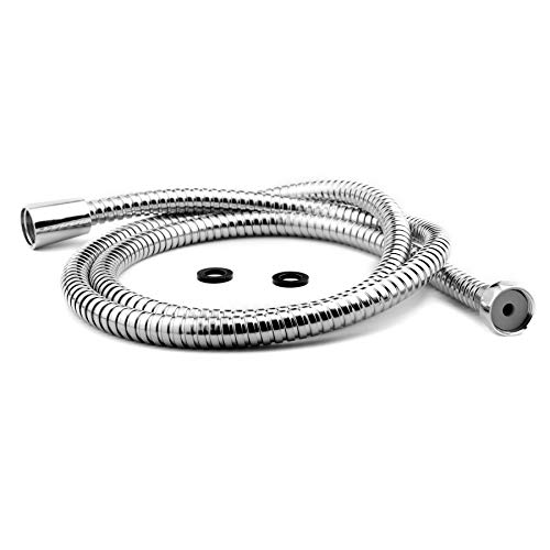 AKDY 5Ft Extra Long 60" Stainless Steel Standard Bathroom Handheld Shower Head Hose Pipe