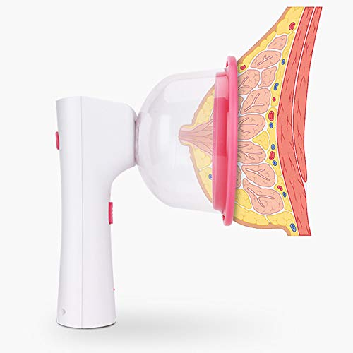 Denshine Electric Breast Massager Nipple Care Breast Enlarge Enhance Vacuum Pump Cup Massage USB Rechargeable
