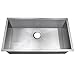 Golden Vantage Single Basin Bowl Undermount Handmade 18 Gauge Stainless Steel Kitchen Sink (32 Inch x 18 Inch)