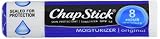 ChapStick Skin Protection Sunscreen Moisturizer, Original SPF 12 0.15 oz (Pack of 6)
