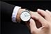 Watch Womens Unisex Simple Casual Leather Waterproof Analog Quartz Dress Wrist Watch
