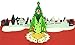 Paper Love Christmas Tree Card, Pop Up Christmas Cards, 3D Xmas Card, Holiday Popup Card