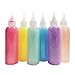 Glitter Glue Slime Supplies Kit for Girls [PASTEL COLORS, FRUIT SCENTED, WASHABLE] Great Stuff for Kids [SLIME ACTIVATOR INCLUDED] Clear Glue Set For Making Red Blue Pink Green Yellow Purple Slimes