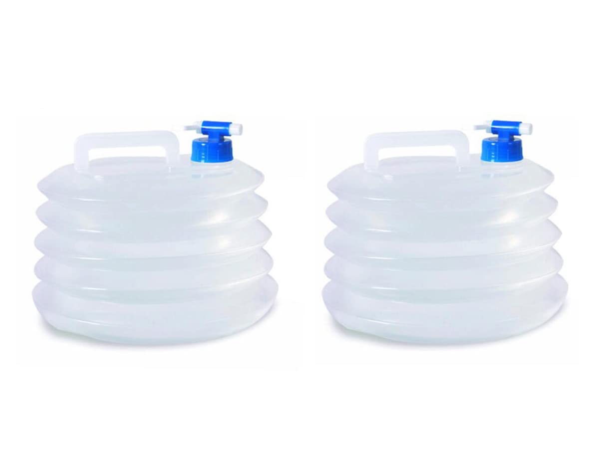 Hsthe Sea Folding Water Bucket, 10L Collapsible & Portable Water Container, BPA-Free Water Carrier Water Tank for Camping Hiking Fishing Climbing Picnic BBQ Travel Outdoor Use (10L)