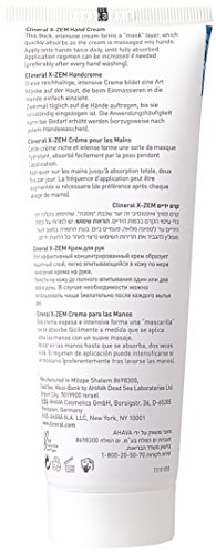 AHAVA Clineral X-Zem Hand Cream, 4.2 Fl Oz